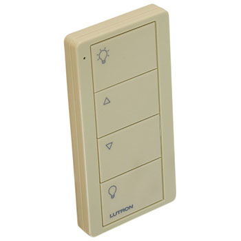 Hafele Remote Control for Diva Wall Dimmer Switch, Caseta PRO, Plastic, Ivory, 1-5/16"W x 5/16"D x 2-5/8"H (33x8x67mm)