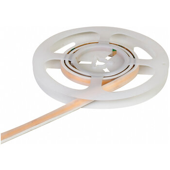 Hafele COB Complete LED1200 Monochrome 3/8'' (10MM) Width Strip Light, 12V/3W/M, Multiple Color Temperatures/Silicone Sleeve, LED1200 Roll View