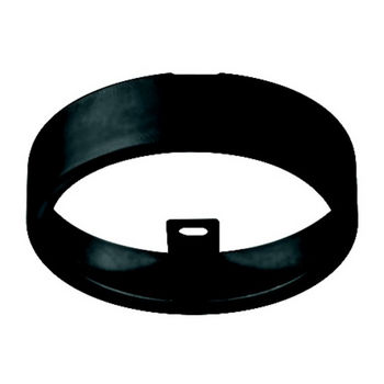 Hafele Loox LED 12V 2020 Surface Mount Ring Round, Black