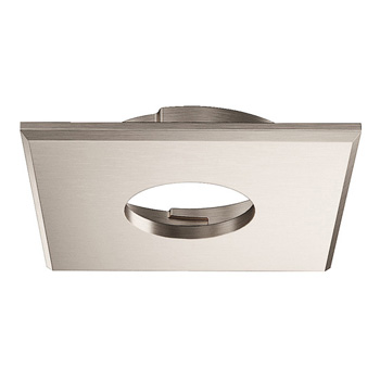 Recess Mount Ring Square, Stainless Steel Colored, 7/16" H