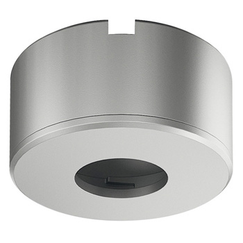 Surface Mount Ring Round, Silver Colored, 9/16" H