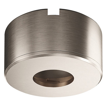 Surface Mount Ring Round, Stainless Steel Colored, 9/16" H