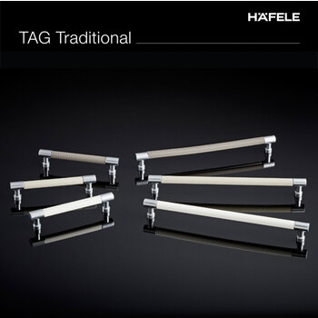 Hafele Cornerstone Tag Traditional Aluminum