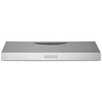 Hauslane Chef Series PS16 30'' Convertible Stainless Steel Under Cabinet Range Hood, Front View
