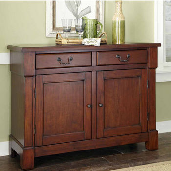 Home Styles The Aspen Collection Buffet, Rustic Cherry