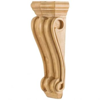 Scrolled Corbel (Shown in Cherry)