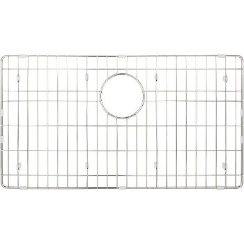 Hardware Resources Stainless Steel Grid for HMS190 Fabricated Kitchen Sink, 26-3/8" W x 14-3/8" D x 1" H