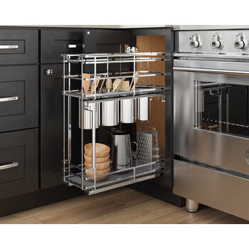 8" Polished Chrome Pullout - Lifestyle View