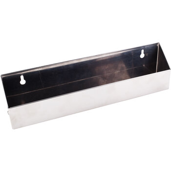 11" Stainless Steel Tip-Out Tray (ONLY)
