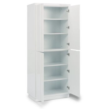 Linear Collection 30 Wide X 72 1 4 High Pantry In White By
