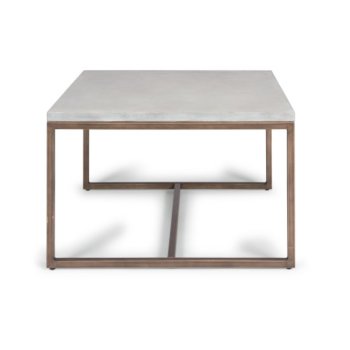 Geometric Collection 32 Wide Coffee Table In Chalky White By Home Styles Kitchensource Com