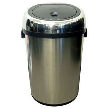 iTouchless 18 Gallon Stainless Steel Touchless Trash Can