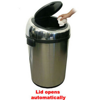 iTouchless 23-Gallon Stainless Steel Touchless Trash Can
