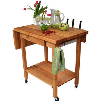 Deluxe Culi Cart Work Table by John Boos