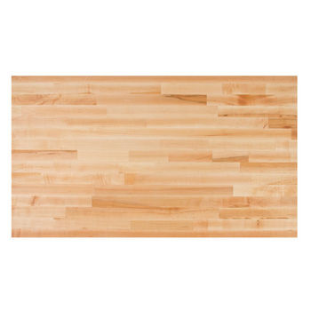 John Boos Blended Maple Island Top, 1-1/2" Thick