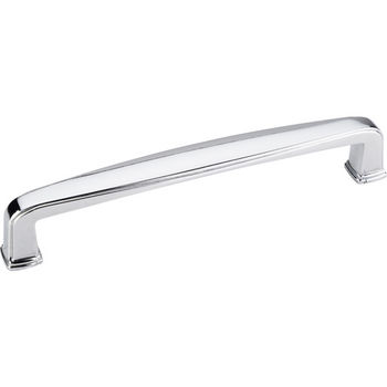 Jeffrey Alexander Milan 1 Collection 5-9/16'' W Plain Cabinet Pull in Polished Chrome