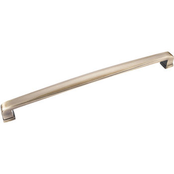Jeffrey Alexander Milan 1 Collection 12-13/16'' W Plain Appliance Pull in Brushed Antique Brass