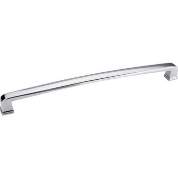 Jeffrey Alexander Milan 1 Collection 12-13/16'' W Plain Appliance Pull in Polished Chrome