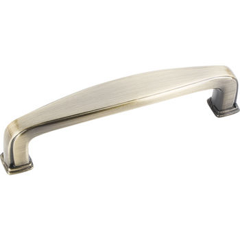 Jeffrey Alexander Milan 1 Collection 4-1/4'' W Plain Cabinet Pull in Brushed Antique Brass