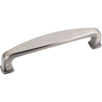 Jeffrey Alexander Milan 1 Collection 4-1/4'' W Plain Cabinet Pull in Brushed Pewter