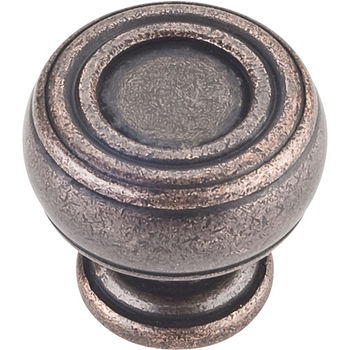 Jeffrey Alexander Bremen 2 Collection 1-3/16" Diameter Gavel Cabinet Knob in Distressed Oil Rubbed Bronze