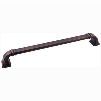 Jeffrey Alexander Ella Collection 13" W Decorative Appliance Pull in Brushed Oil Rubbed Bronze, Center to Center: 12" (305mm)
