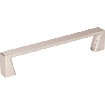 Jeffrey Alexander 5-9/16" Width Boswell Cabinet Pull in Satin Nickel, Center to Center: 128mm (5")