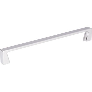 Jeffrey Alexander 8-1/16" Width Boswell Cabinet Pull in Polished Chrome, Center to Center: 192mm (7-9/16")