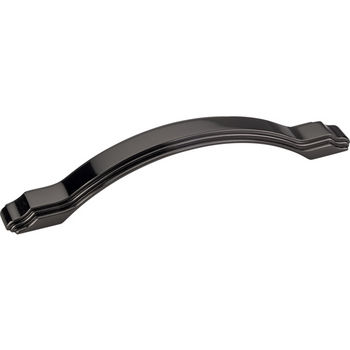 Jeffrey Alexander Maybeck Collection 6-3/8'' W Cabinet Pull in Black Nickel