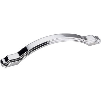 Jeffrey Alexander Maybeck Collection 6-3/8'' W Cabinet Pull in Polished Chrome