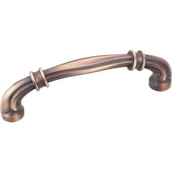 Jeffrey Alexander Lafayette Collection 4-3/8'' W Cabinet Pull in Antique Brushed Satin Brass