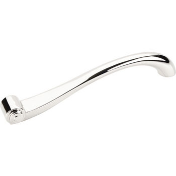 Jeffrey Alexander Duval Collection 7-1/16'' W Scroll Cabinet Pull in Polished Nickel