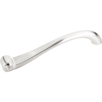 Jeffrey Alexander Duval Collection 7-1/16'' W Scroll Cabinet Pull in Satin Nickel