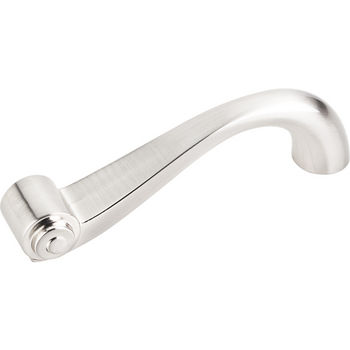 Jeffrey Alexander Duval Collection 4-1/2'' W Scroll Cabinet Pull in Satin Nickel