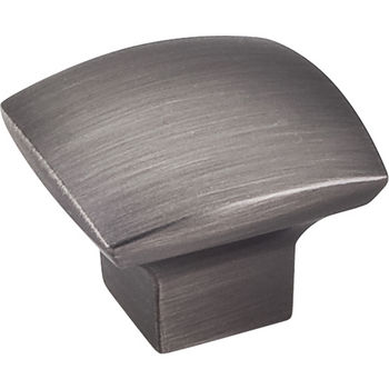 Jeffrey Alexander Sonoma Collection 1-3/16'' W Smooth Cabinet Knob in Brushed Pewter