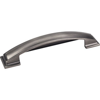 Jeffrey Alexander Annadale Collection 6-1/4'' W Pillow Cup Cabinet Pull in Brushed Pewter
