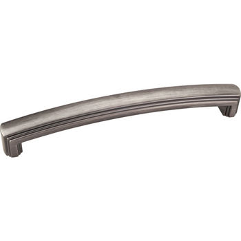 Jeffrey Alexander Delgado Collection 6-13/16'' W Cabinet Pull in Brushed Pewter