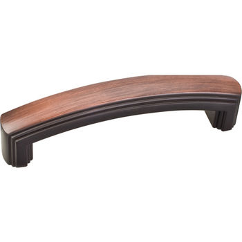 Jeffrey Alexander Delgado Collection 4-1/4'' W Cabinet Pull in Brushed Oil Rubbed Bronze