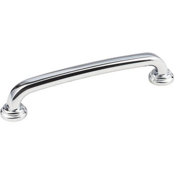 Jeffrey Alexander Bremen 1 Collection 5-7/8" W Gavel Cabinet Pull in Polished Chrome, 5-7/8" W x 1-1/8" D, Center to Center 128mm (5")
