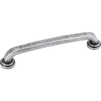 Jeffrey Alexander Bremen 1 Collection 5-7/8'' W Gavel Cabinet Pull in Distressed Antique Silver