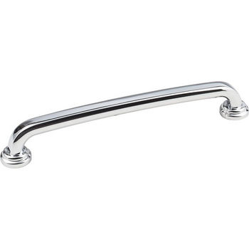 Jeffrey Alexander Bremen 1 Collection 7-1/8" W Gavel Cabinet Pull in Polished Chrome, 7-1/8" W x 1-1/8" D, Center to Center 160mm (6-1/4")