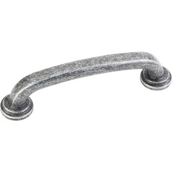 Jeffrey Alexander Bremen 1 Collection 4-5/8'' W Gavel Cabinet Pull in Distressed Antique Silver