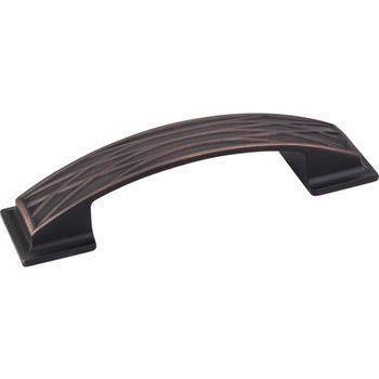 Jeffrey Alexander Aberdeen Collection 5'' W Lined Cabinet Pull in Brushed Oil Rubbed Bronze