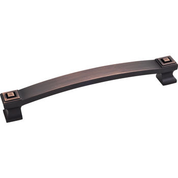 Jeffrey Alexander Delmar Collection 7-1/16'' W Cabinet Pull in Brushed Oil Rubbed Bronze