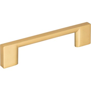 Jeffrey Alexander 4-3/4" Width Sutton Cabinet Pull in Brushed Gold, Center to Center: 96mm (3-3/4")