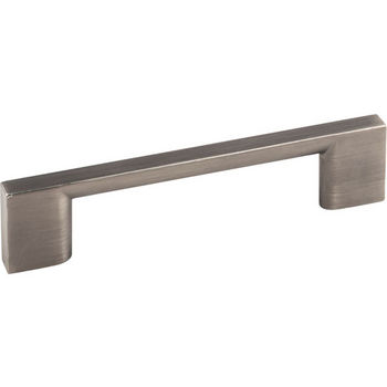 Jeffrey Alexander Sutton Collection 4-3/4" W Cabinet Bar Pull in Brushed Pewter, 4-3/4" W x 1-1/16" D, Center to Center 96mm (3-3/4")