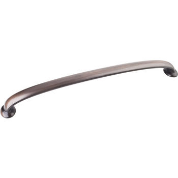 Jeffrey Alexander Hudson Collection 13'' W Cabinet Appliance Pull in Brushed Oil Rubbed Bronze
