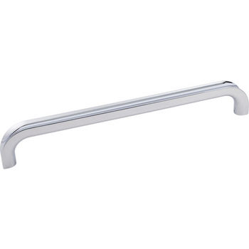 Jeffrey Alexander Rae Collection 12-13/16" W Decorative Appliance Pull, 12" Center-to-Center in Polished Chrome