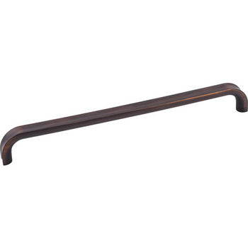 Jeffrey Alexander Rae Collection 9-7/16" W Decorative Cabinet Pull, 224mm (8-13/16") Center-to-Center in Brushed Oil Rubbed Bronze