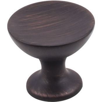 Jeffrey Alexander Rae Collection 1-3/8" Diameter Large Decorative Cabinet Knob in Brushed Oil Rubbed Bronze